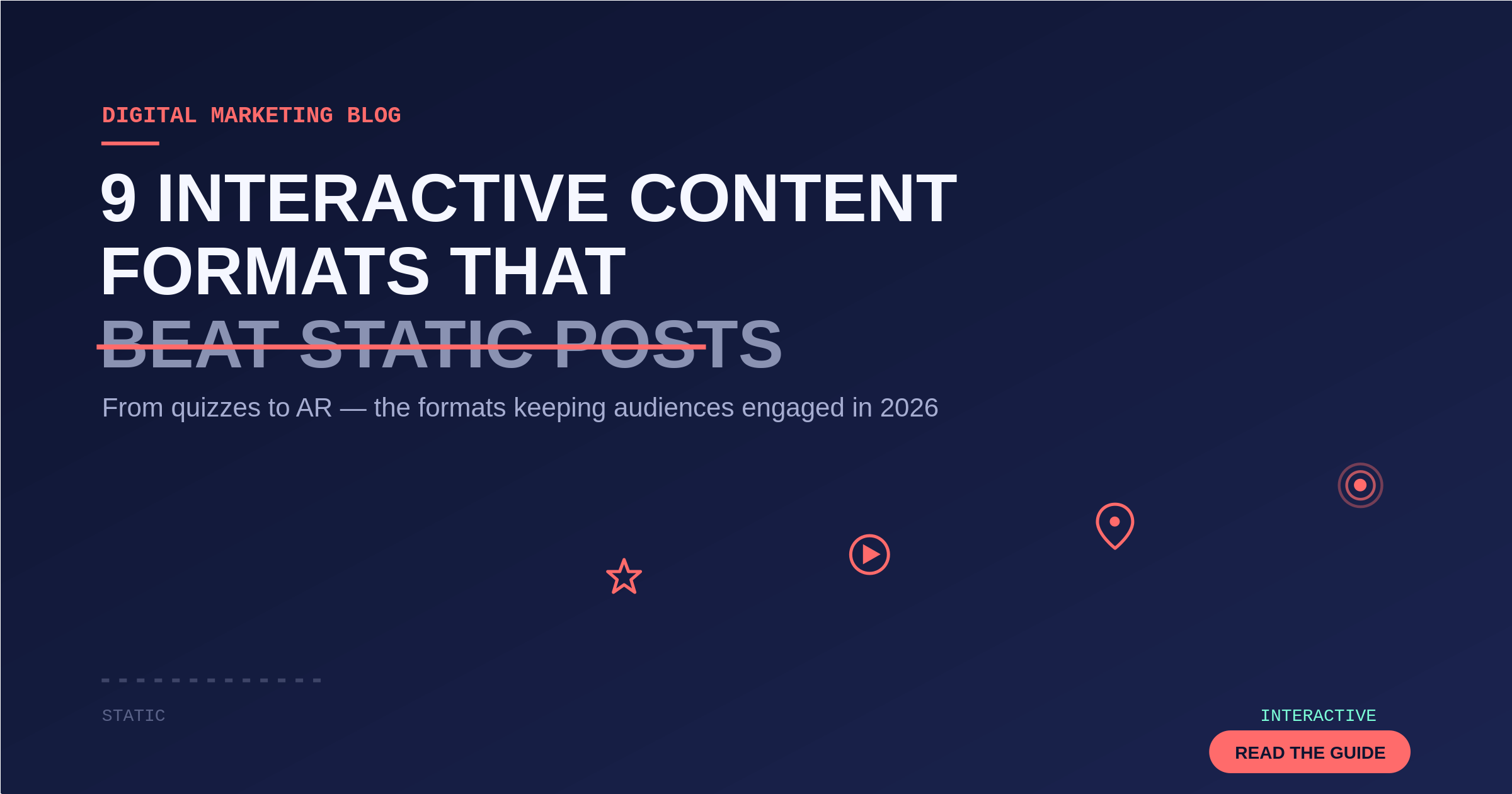 9 Interactive Content Formats That Beat Static Posts